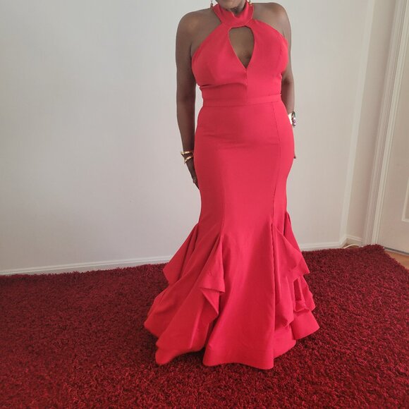 Hottest Red Mermaid Prom Dresses - Picture 1 of 16